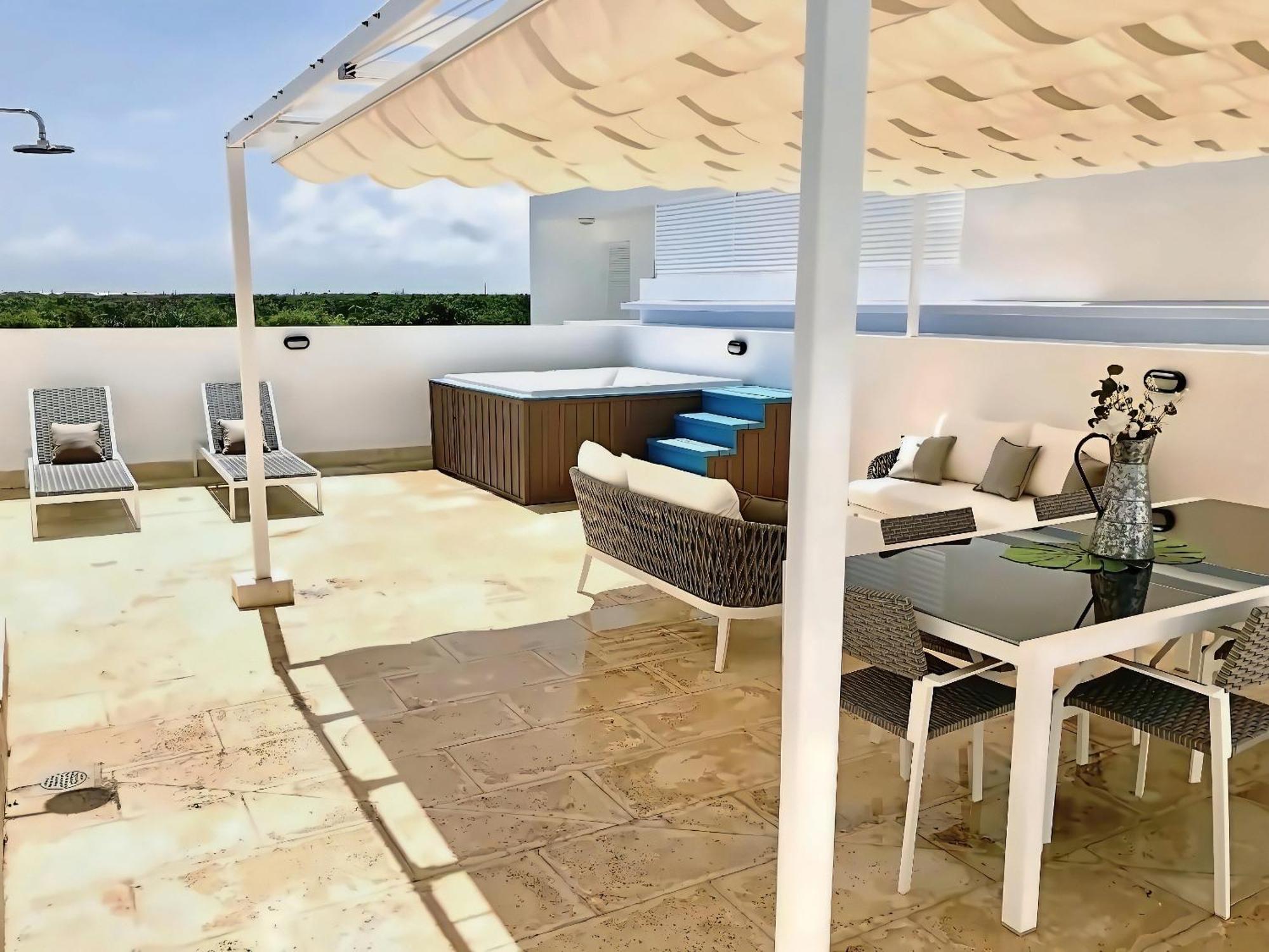 Cana Rock Penthouse Vista Espectacular Golf & Jacuzzi B-336 Apartment *